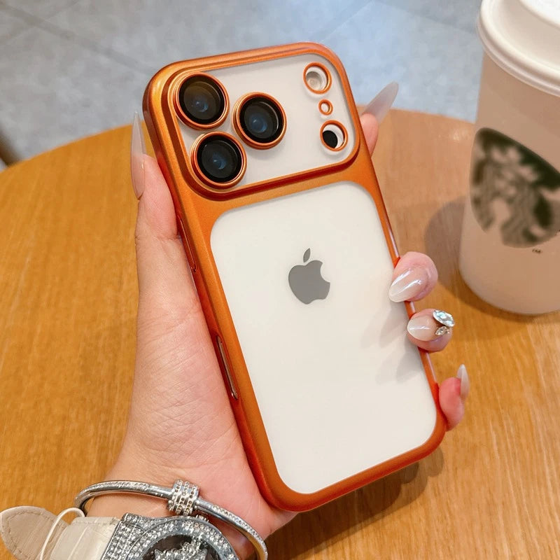 Luxury Soft Matte Electroplating Bumper Case