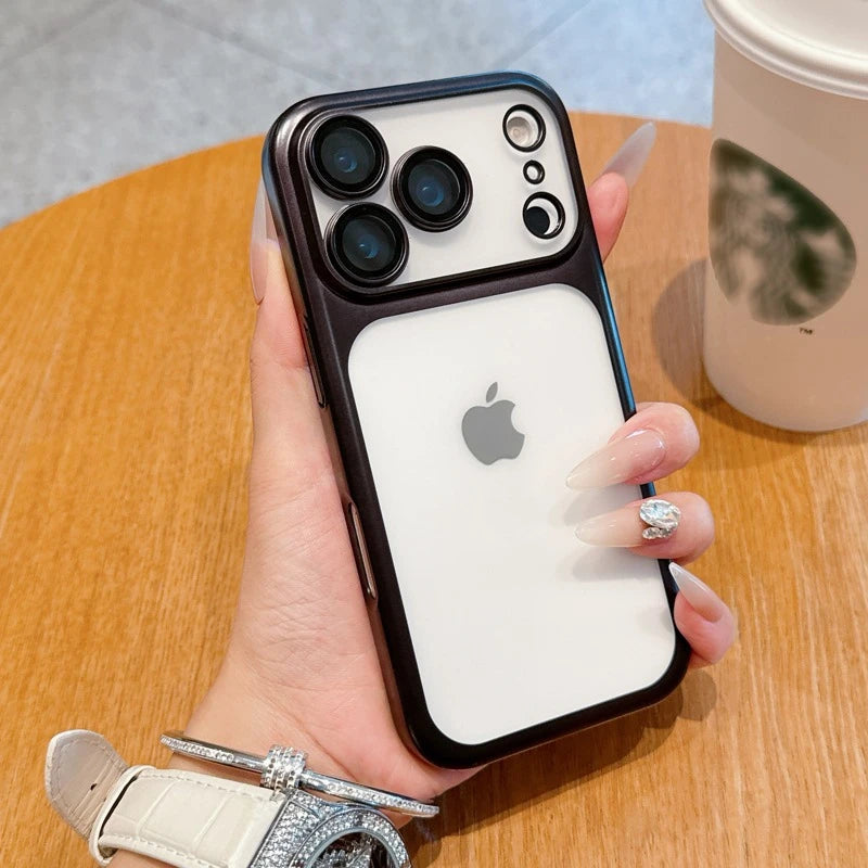 Luxury Soft Matte Electroplating Bumper Case