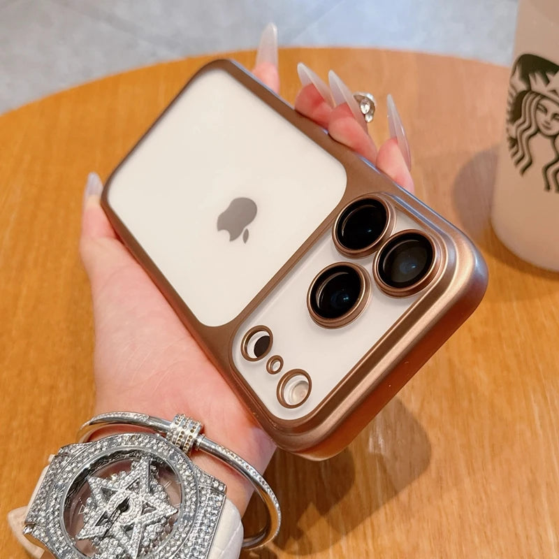 Luxury Soft Matte Electroplating Bumper Case