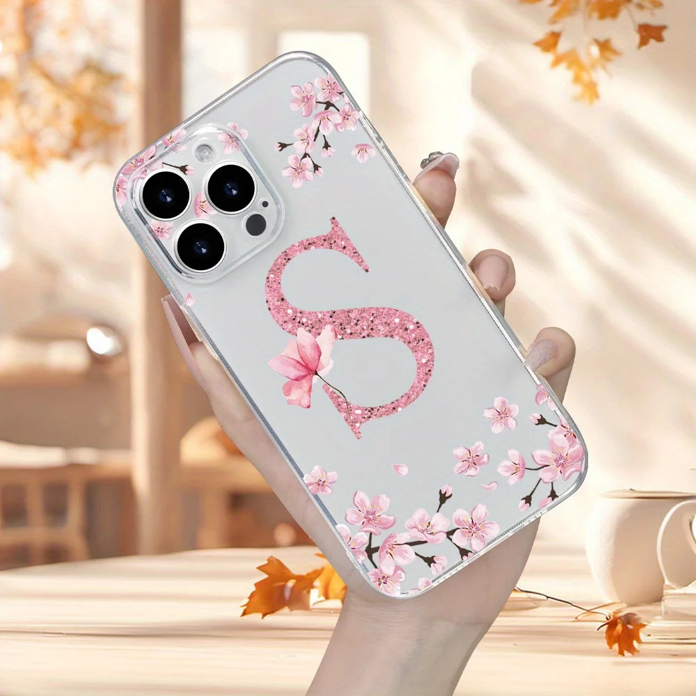 Fashionable Letter S Transparent Case