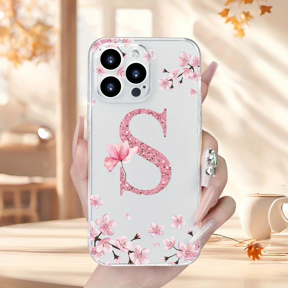 Fashionable Letter S Transparent Case