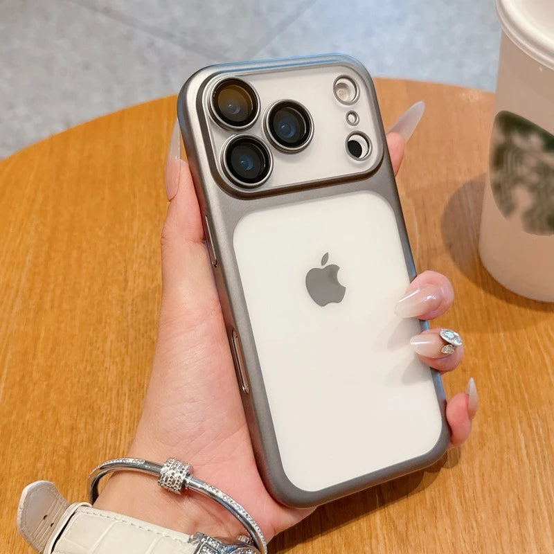 Luxury Soft Matte Electroplating Bumper Case