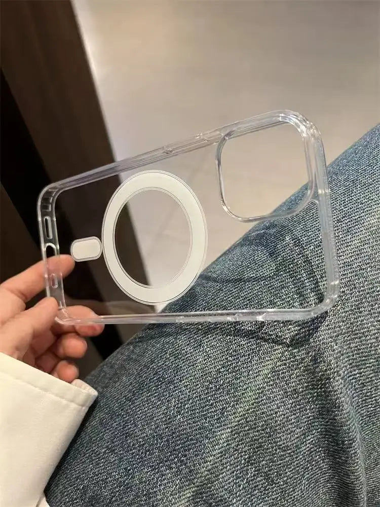 Magnetic Acrylic Clear MagSafe Case