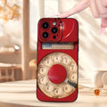 Retro Phone Print Full Packaging Case (12-16 Pro Max)