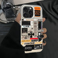 Cool Circuit Board Print iPhone Case (11-17 Pro Max)