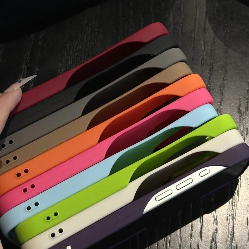 Ultra Thin Neon Matte TPU Case