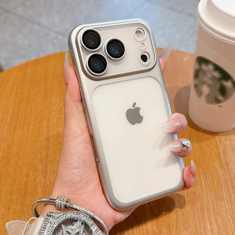 Luxury Soft Matte Electroplating Bumper Case