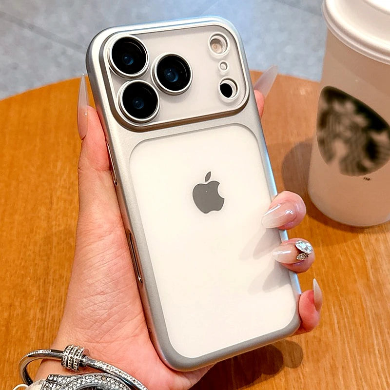 Luxury Soft Matte Electroplating Bumper Case