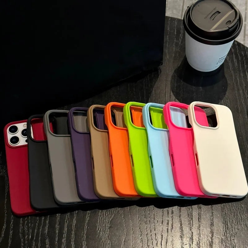 Ultra Thin Neon Matte TPU Case