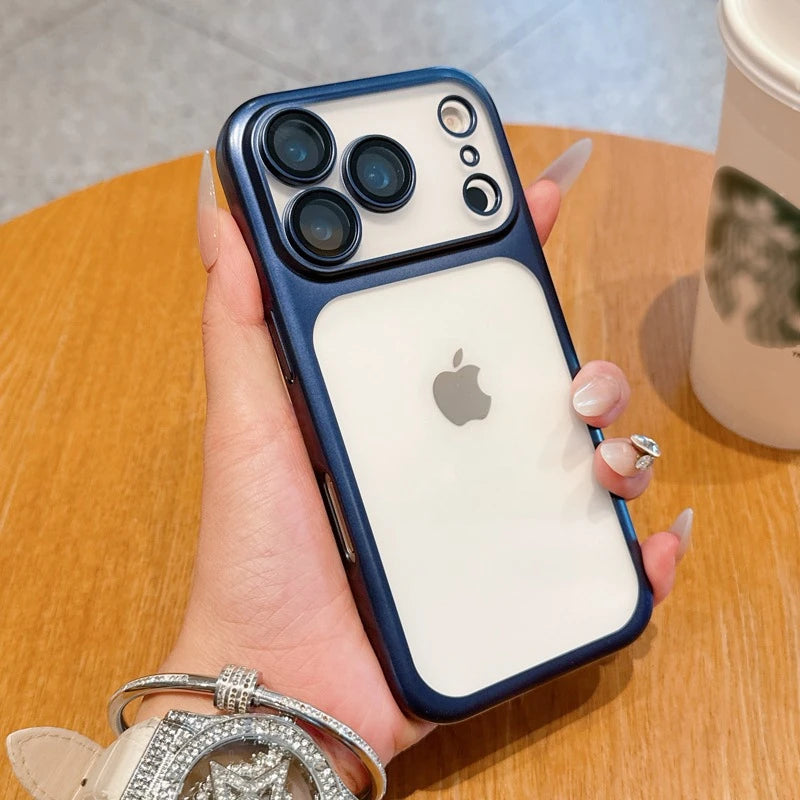 Luxury Soft Matte Electroplating Bumper Case